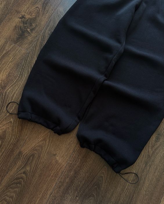 Широкі Штани Спортивні Парашути Утеплені З Флісом Sweatpants Baggy Fit Чорні Черные Спортивки Jaded London Skater Flared Фларед Широкие Y2K SK8