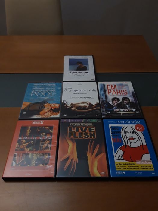 17 DVDs de filmes: Belle Epoque, Seven, Frida, 12 Anos Escravo, etc.