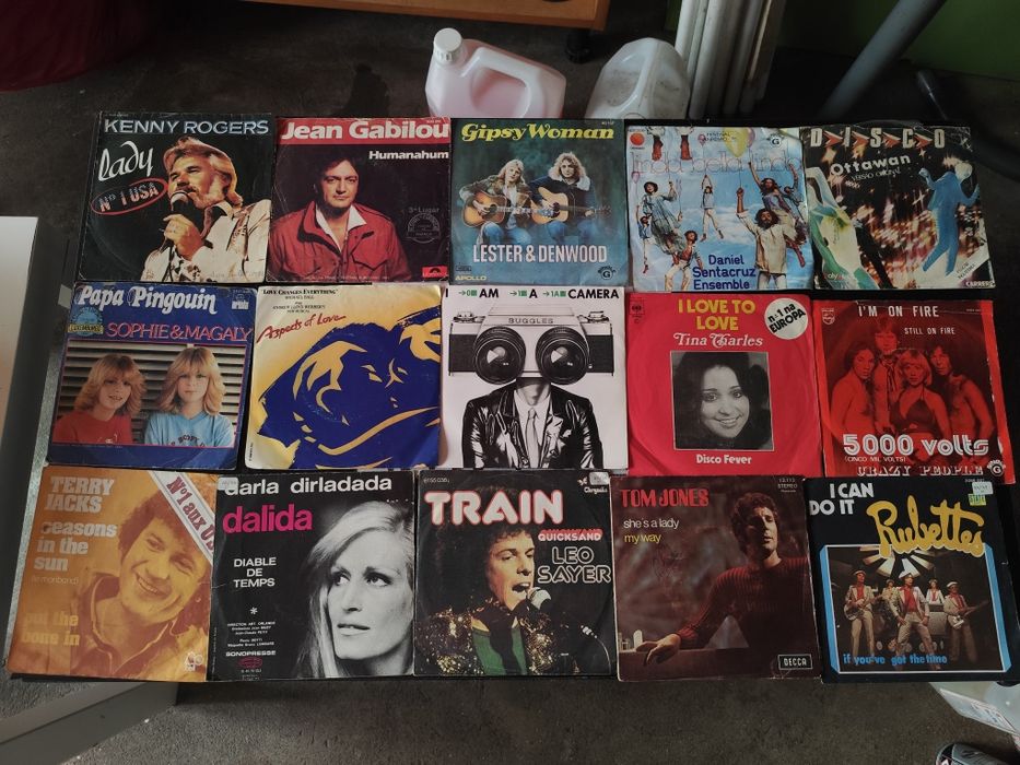 Discos de vinil single o preço é por tudo