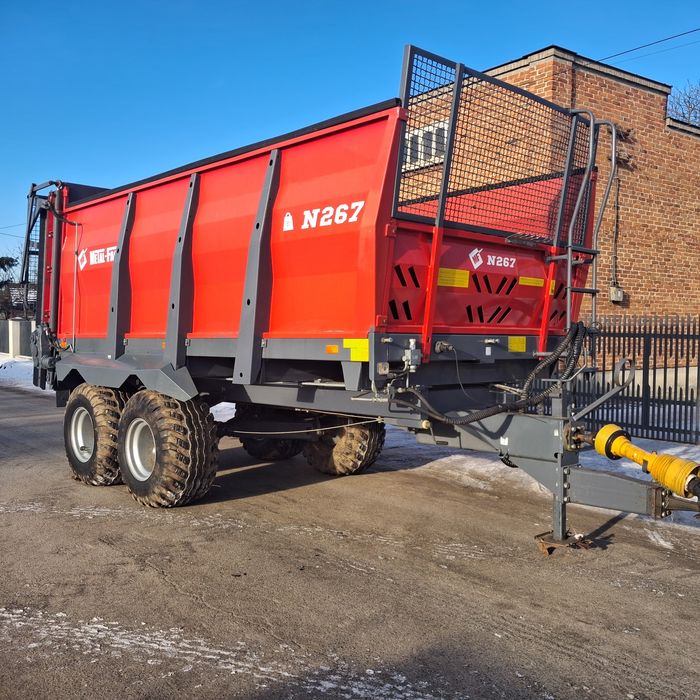 Rozrzutnik obornika metal fach 8t transport gratis