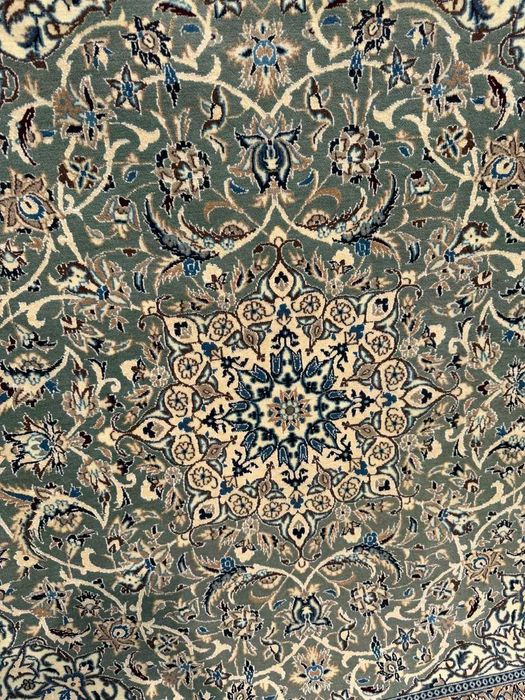 Nowy Dywan Perski Kaszmirowy + Jedwab Iran Nain 200x200 sklep 30 tyś