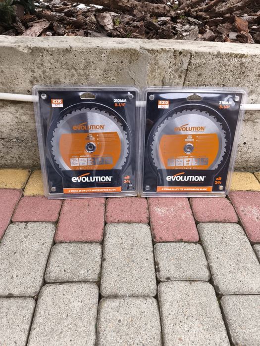 Пильне полотно, диск,  Evolution R210TCT Англія