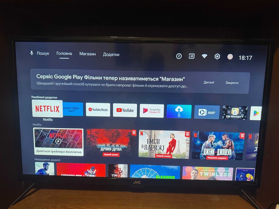 Телевізор JVC LT-32MU218