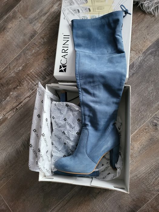 Kozaki Carinii 37 skóra