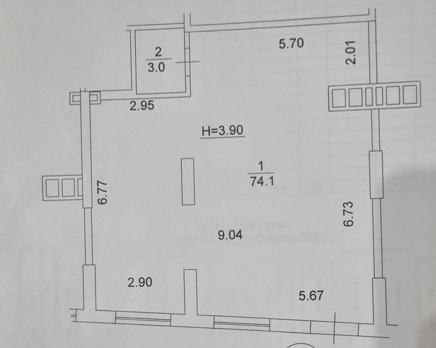 Здам комерційну нерухомість в  ЖК Крістал Авеню