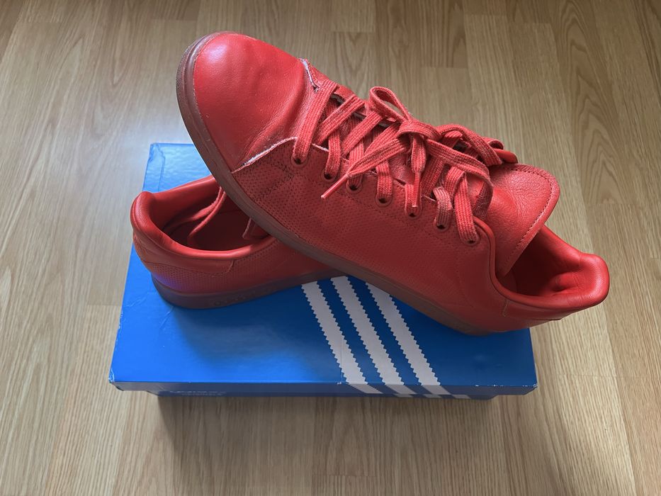 Кроссовки Adidas Stan Smith Triple Red (оригинал)