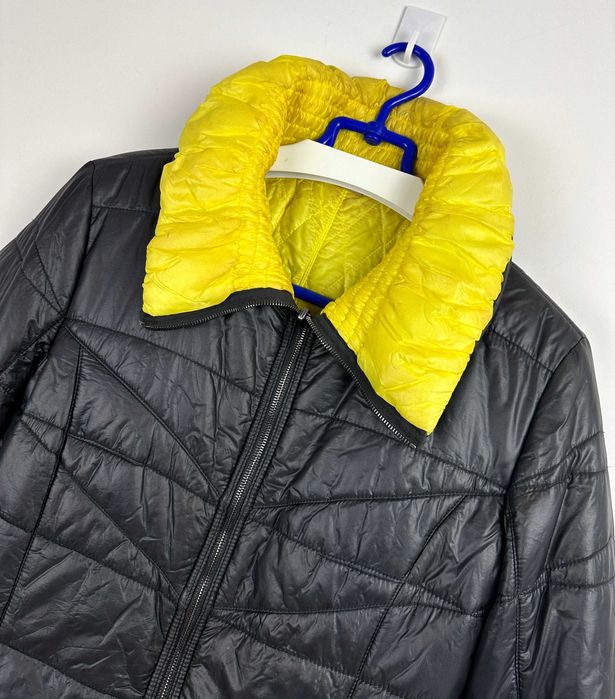 Kurtka zimowa MARC CAIN dwustronna damska z paskiem r. M