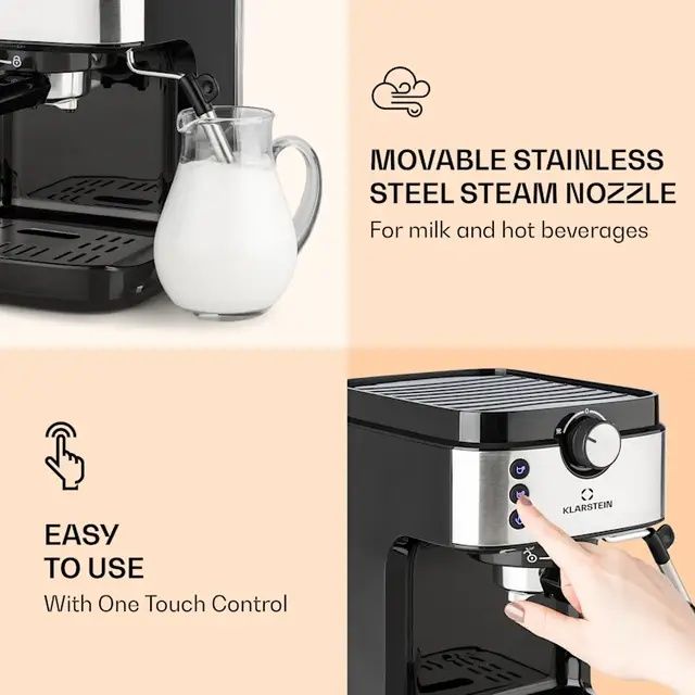 Кофемашина /кавомашина Klarstein BellaVita Espresso