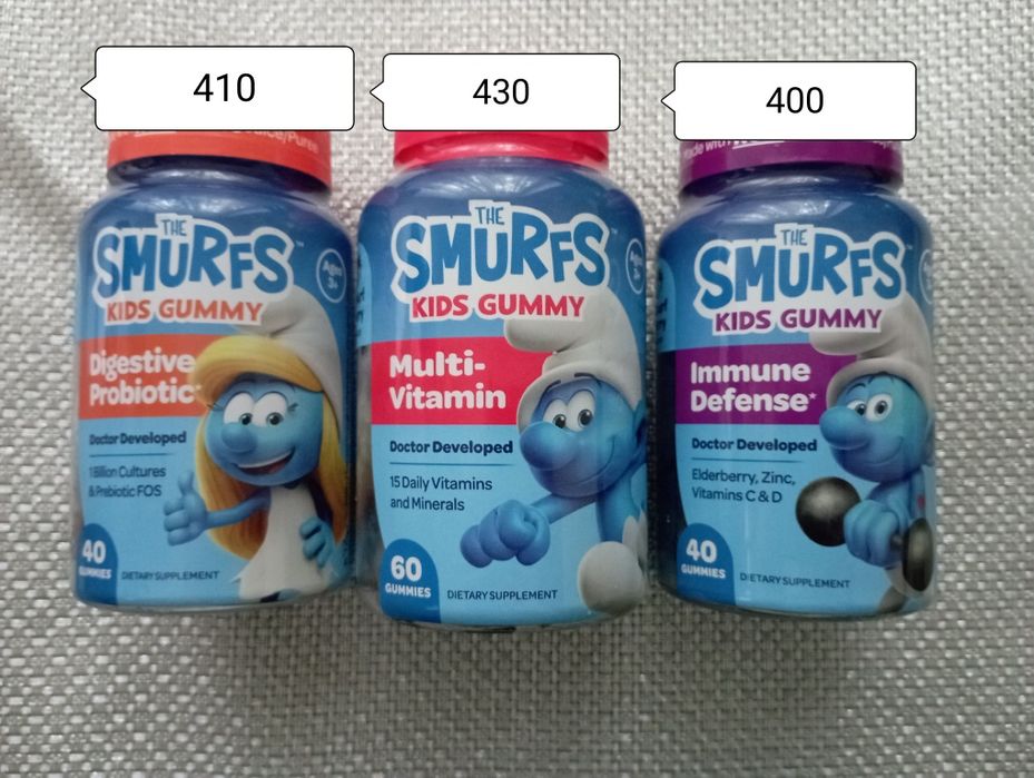 Мультивітаміни для дітей, магній, цинк, залізо, вітамін С, Д3, омега