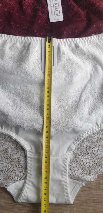 3×Damskie majtki figi z wysokim stanem 6XL