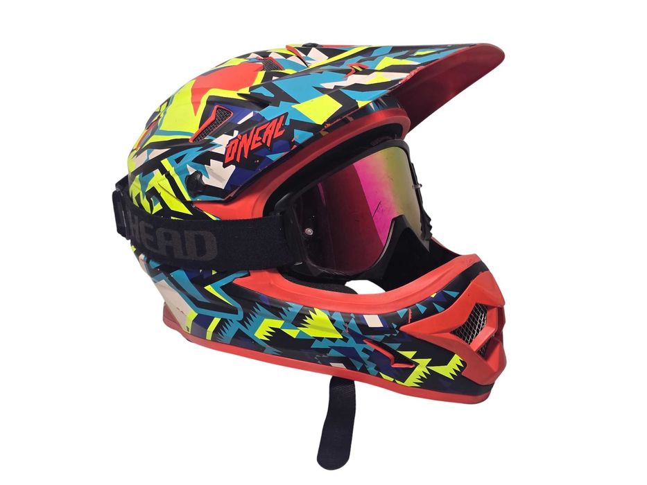 Kask O'neal Backflip Rl2 Muerta + Gogle