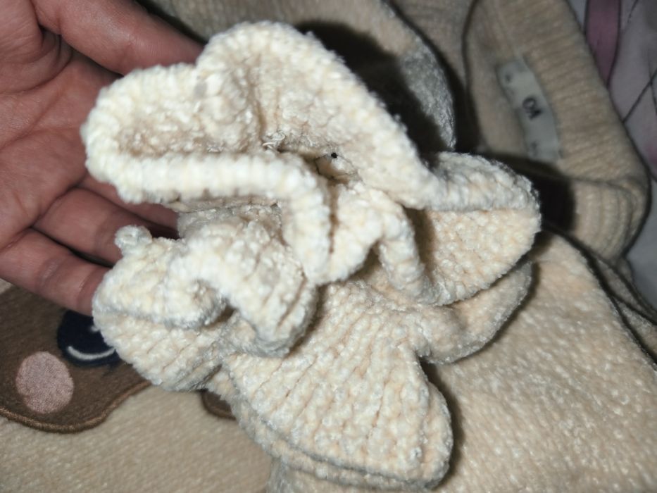 Новорічний светр кофтинка для дівчинки 110 см 5 рок новогодний свитер