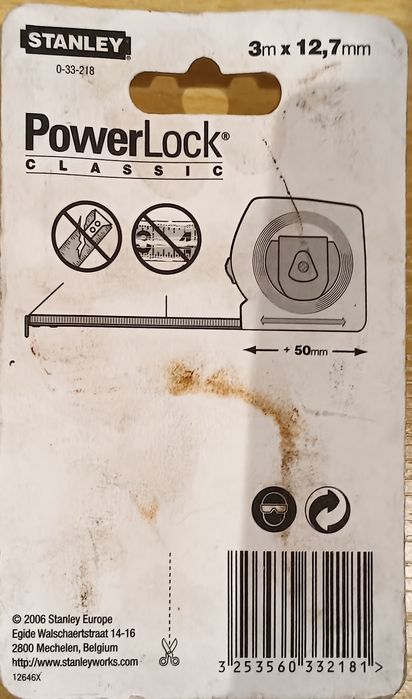 Fita métrica Stanley