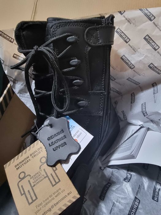 Тактичні черевики Bennon Commodore Light 01 Zipper – Black