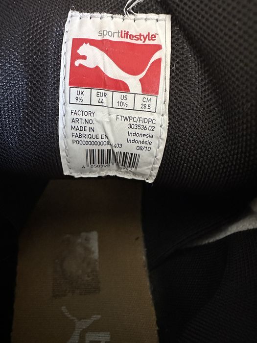 Трекіінгові шкіряні  кросівки PUMA 44 розмір (28.5см)
