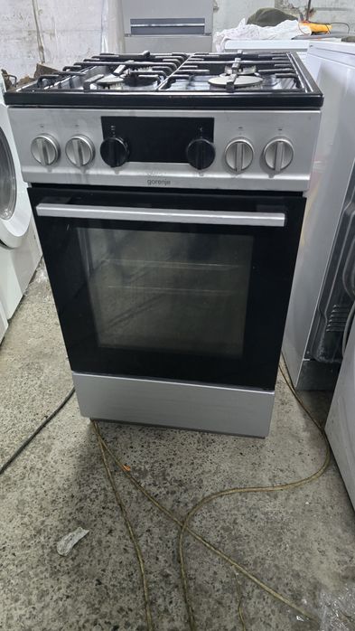 Продам бу газову плитку Gorenje електрична духовка 50 см Ширина робоча
