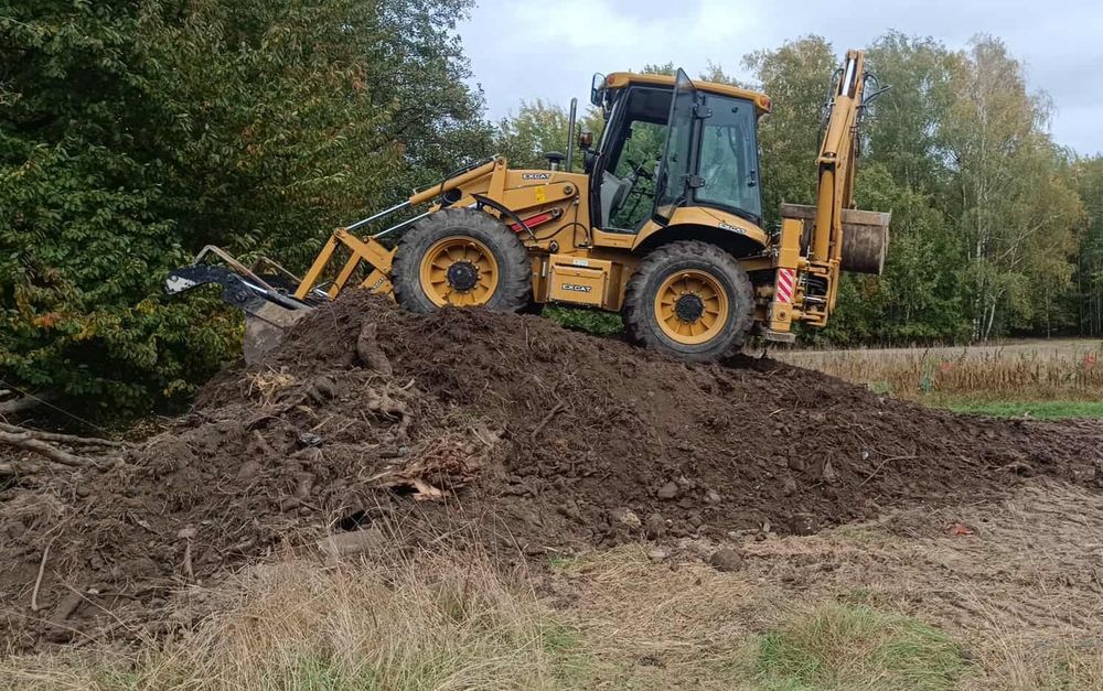Wynajem Minikoparki, Sprzętu Bud. Zagęszczarka, Walec, Wywrotki