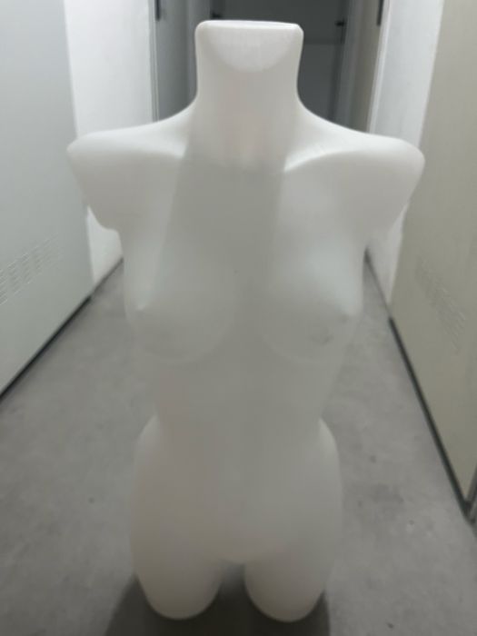 Busto senhora para roupa de praia em plastico