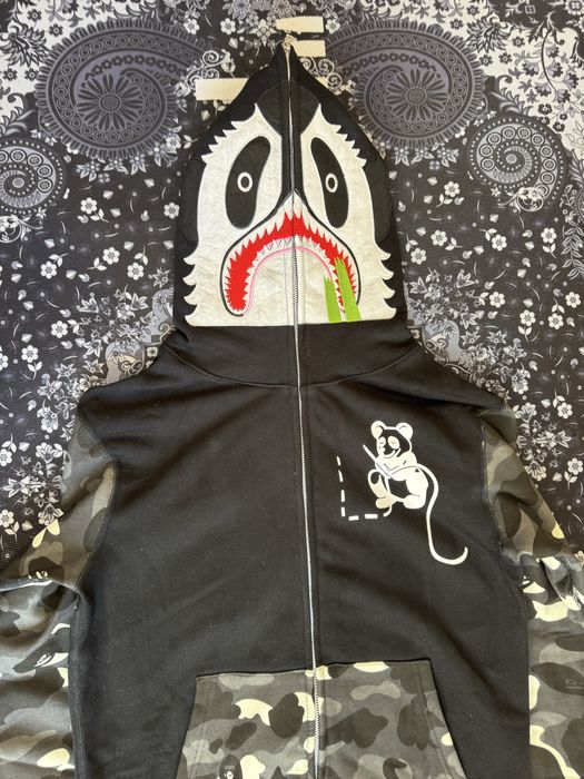 Кофта Bape Panda Full Zip Hoodie