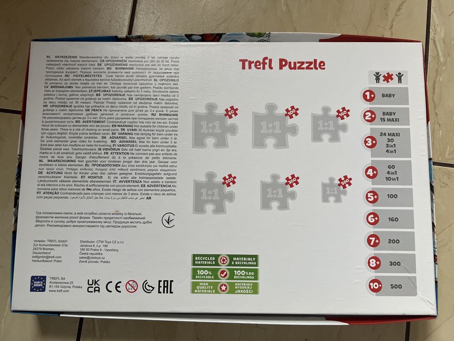 Puzzle Trefl Marvel Avengers 300