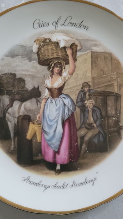 Talerz kolekcjonerski  angielski