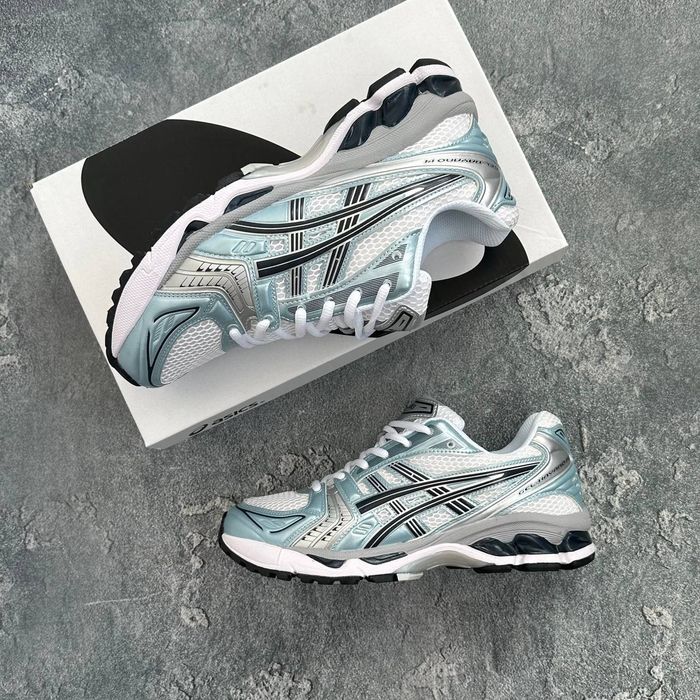 ASICS Gel-Kayano 14 white/blue Асікси за 2600