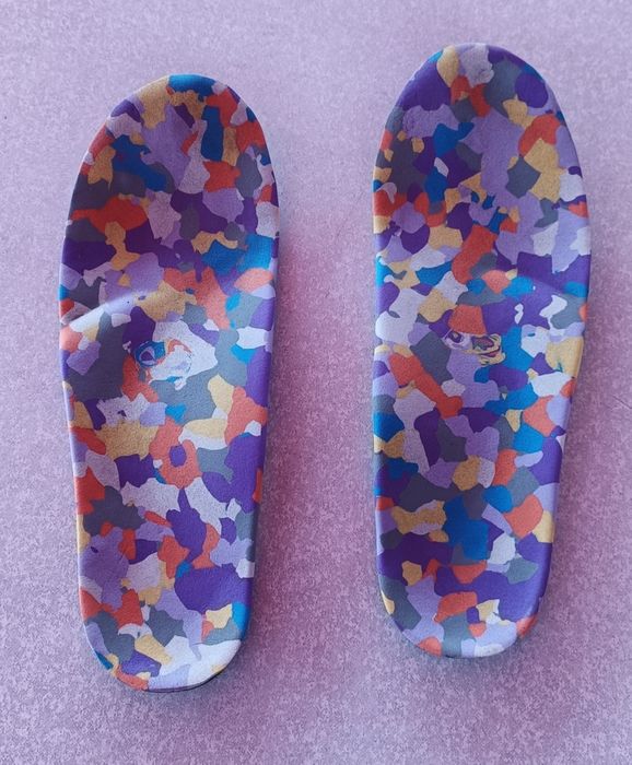 Orthopedic Insoles in Leather, Size 27/28 for Children