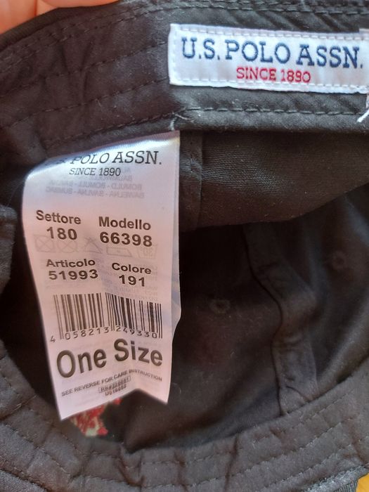 Чорна кепка U.S. Polo Assn Since 1890