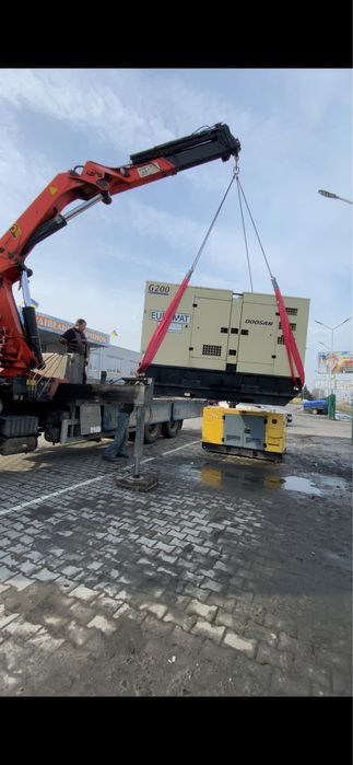 Евакуатор кран маніпулятор автовишка