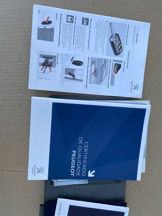 Manual estojo Peugeot bipper