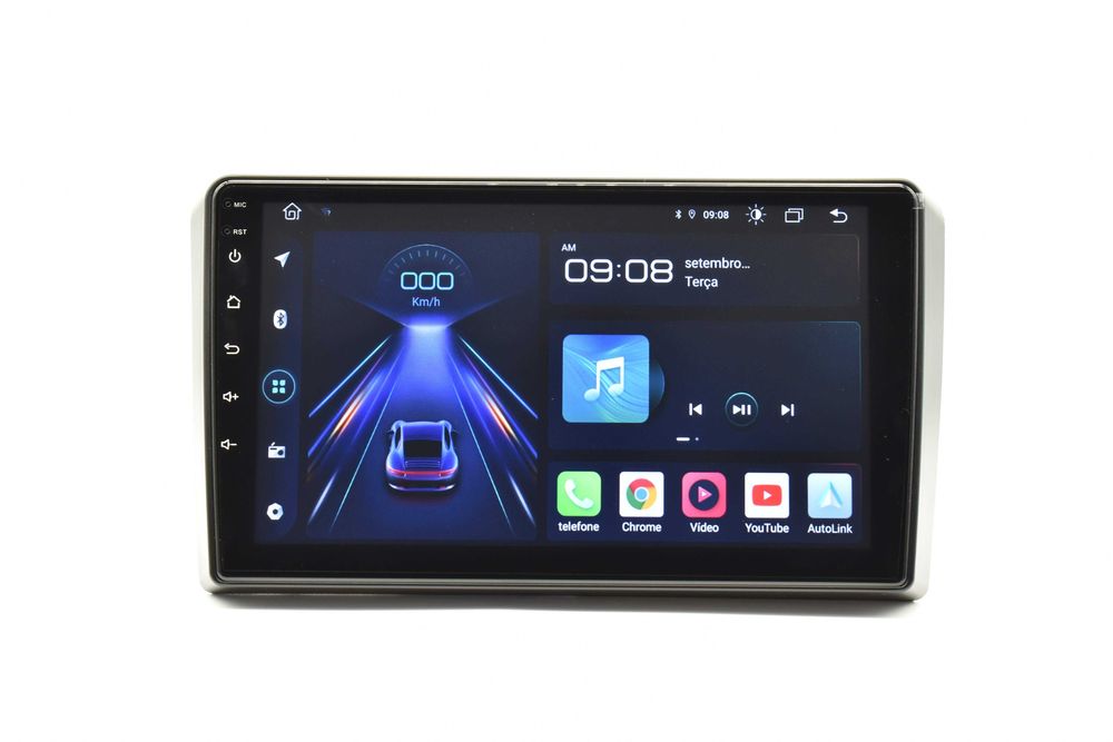 Radio 2 DIN Android Audi A3 – Android 13 2GB RAM - Novo Garantia