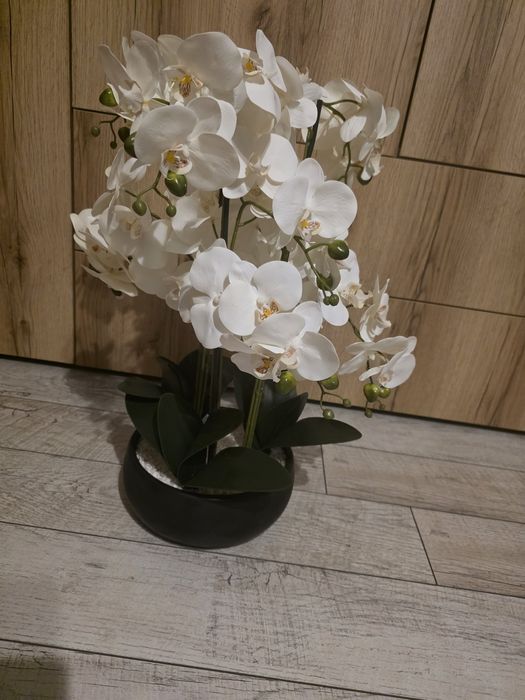 Sztuczna orchidea storczyk 60 cm wysokość