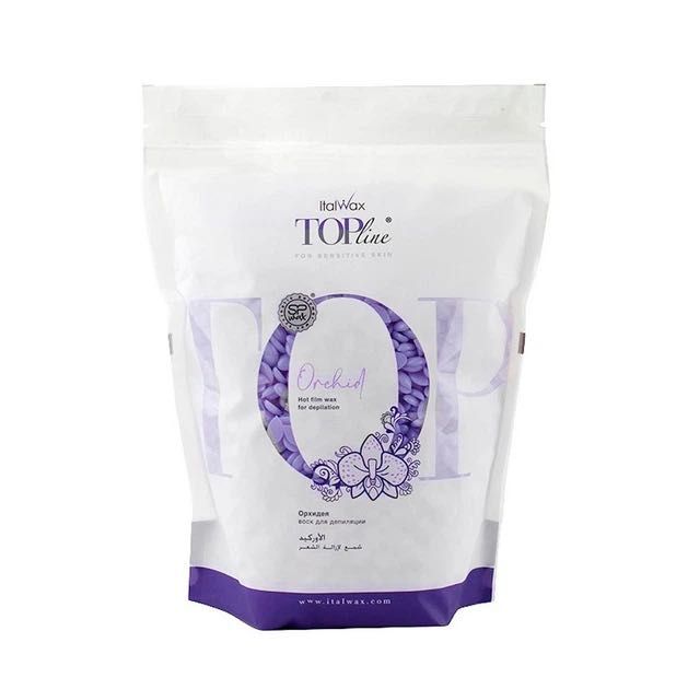Гарячий віск ItalWax у гранулах, преміум-клас, 750г, TOP Formula, орхідея