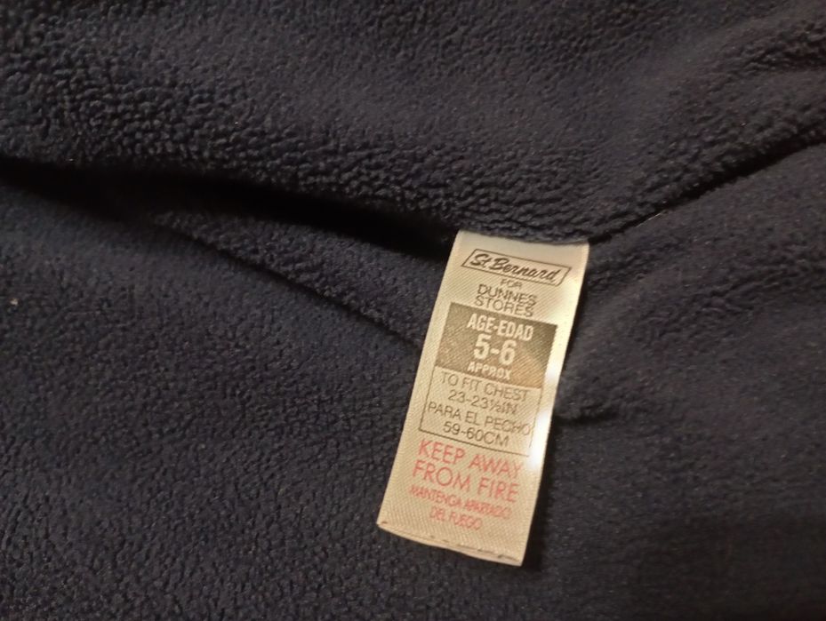 Kurtka zimowa ocieplana Dunnes Stores St Bernard na 5-6lat 110-116