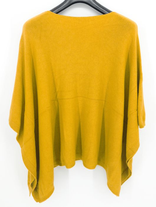 Ponczo z dodatkiem kaszmiru So Cachemire