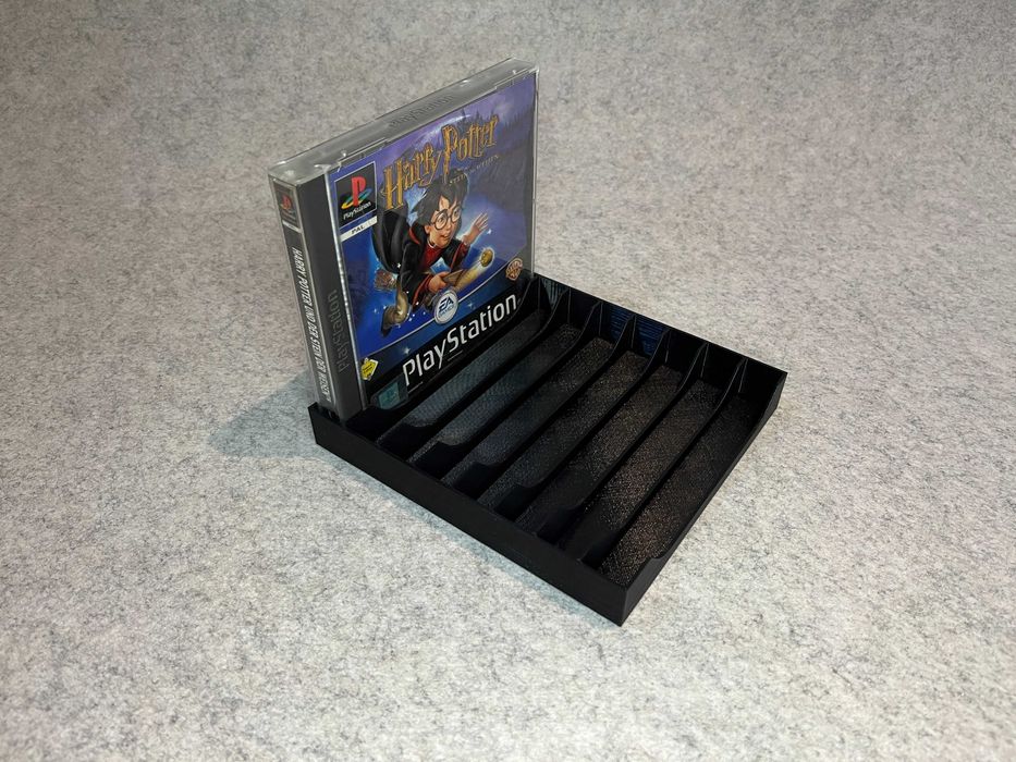 Stojak podstawka na 8 gier PlayStation 1 (PS One, PSX, PS1)