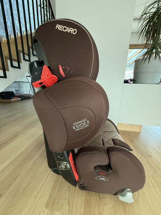 Fotelik samochodowy Recaro 15 - 36 kg bezwypadkowe z isofix