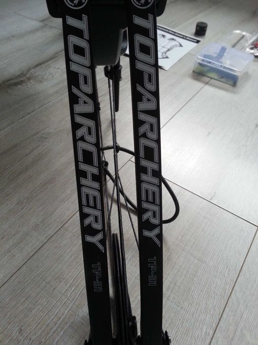 Łuk bloczkowy Toparchery T31 19-70 LBS nowy + dodatki