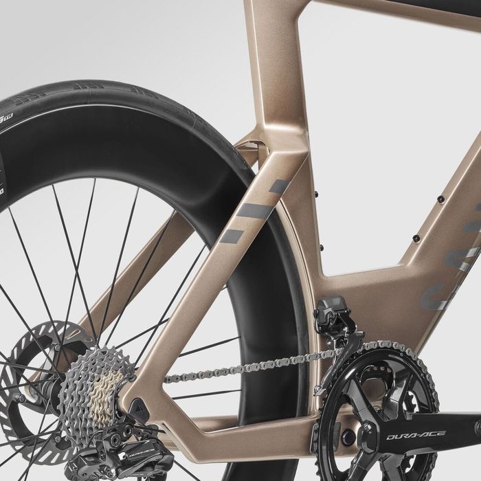 Bicicleta triatlo Canyon Speedmax CFR Di2 nova tamanho M