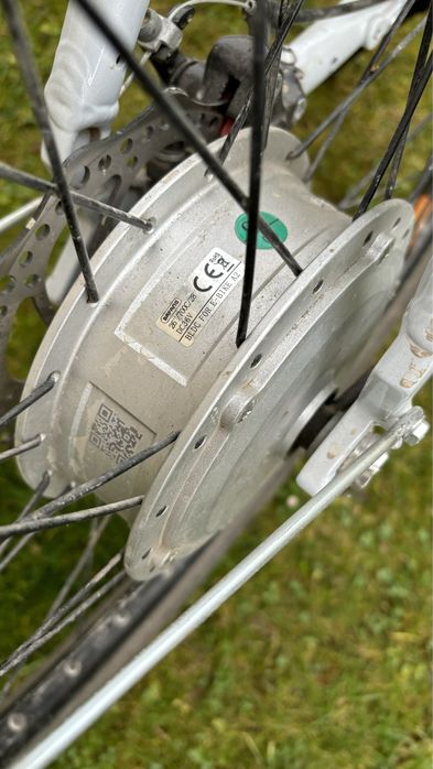 Електровелосипед з складним механізмом