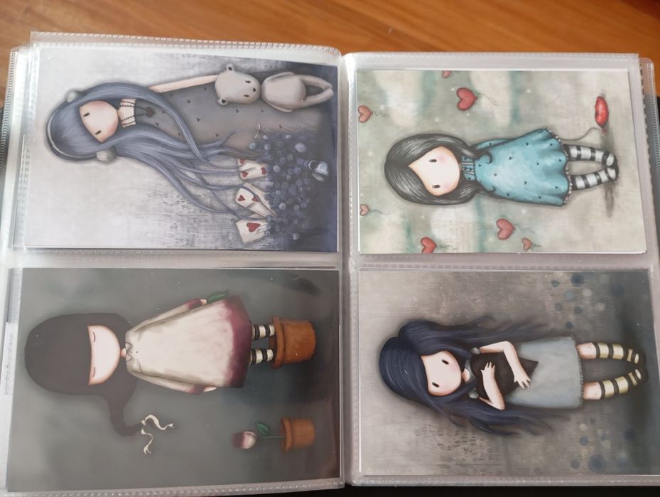 Pasta arquivadora para postais Santoro London