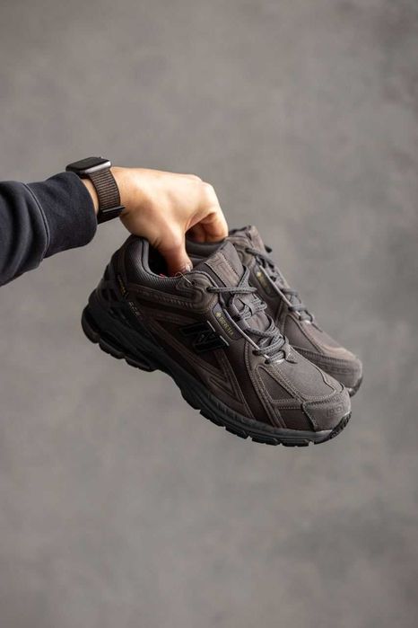 Мужские зимние кроссовки с мехом New Balance 1906R "Brown Cordura"