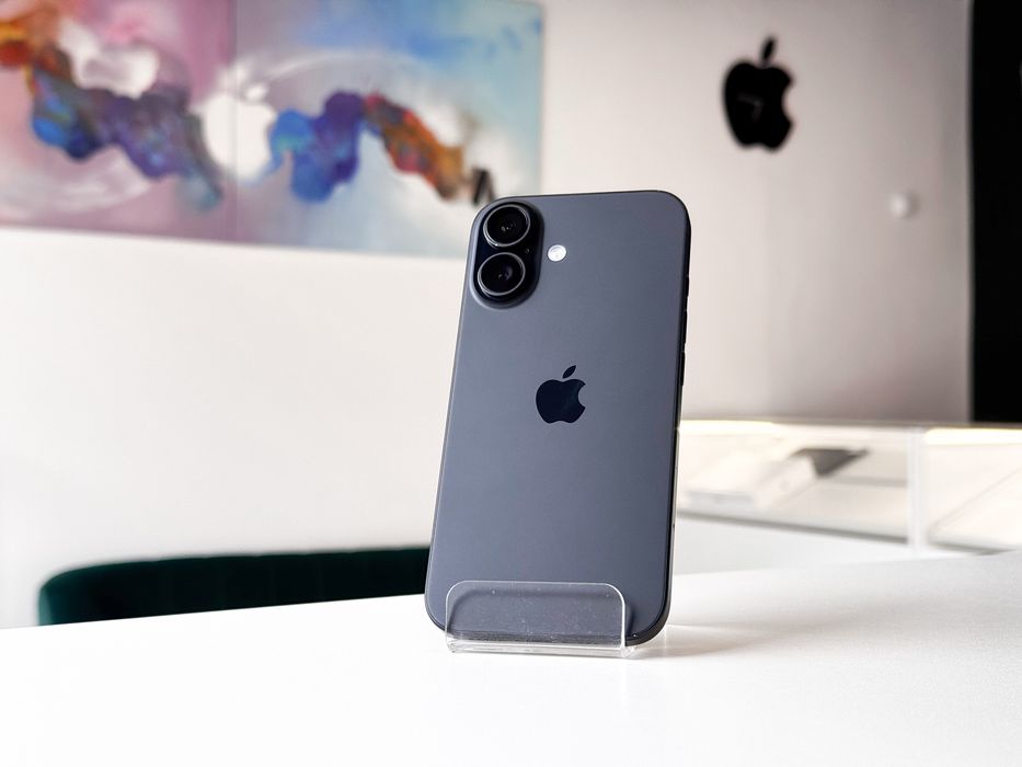 iPhone 16 128 GB Czarny Super Stan Sklep Gwarancja