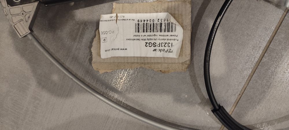 Podnośnik elektryczny szyby drzwi bez silniczka 2350PSG2
