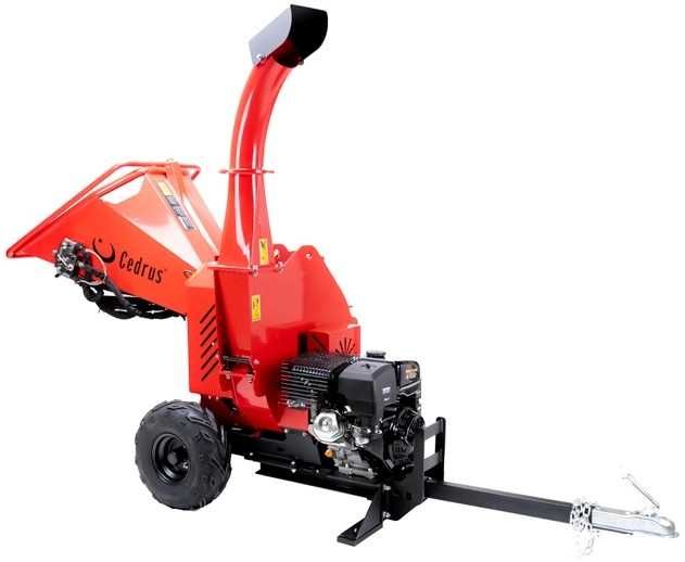 Rębak CEDRUS RB05 PRO Rozdrabniacz Spalinowy z Podajnikiem Hydraulicznym Rolka Wciągająca
