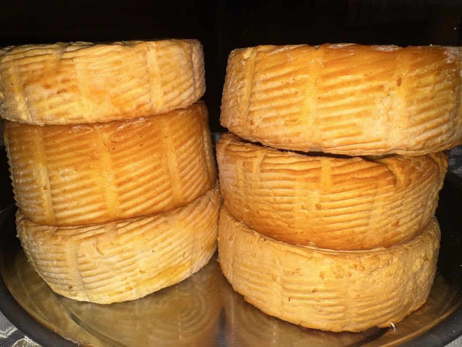 Домашній копчений сир будз, бринза, масло, сир косичка