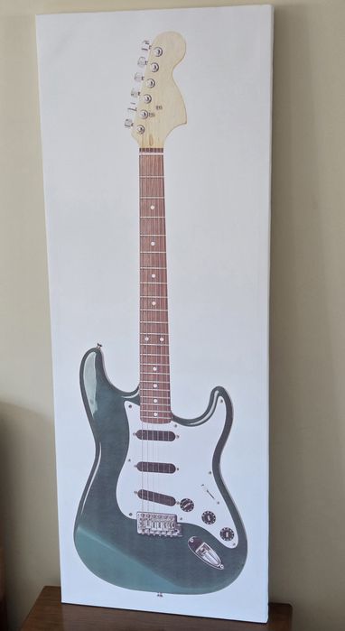 Quadro em tela - Guitarra