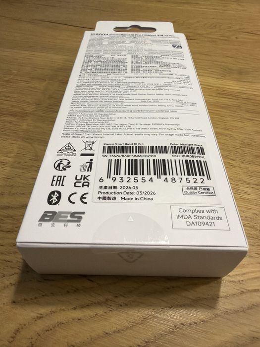 Xiaomi Smart Band 10 Pro – nieotwierany, gwarancja