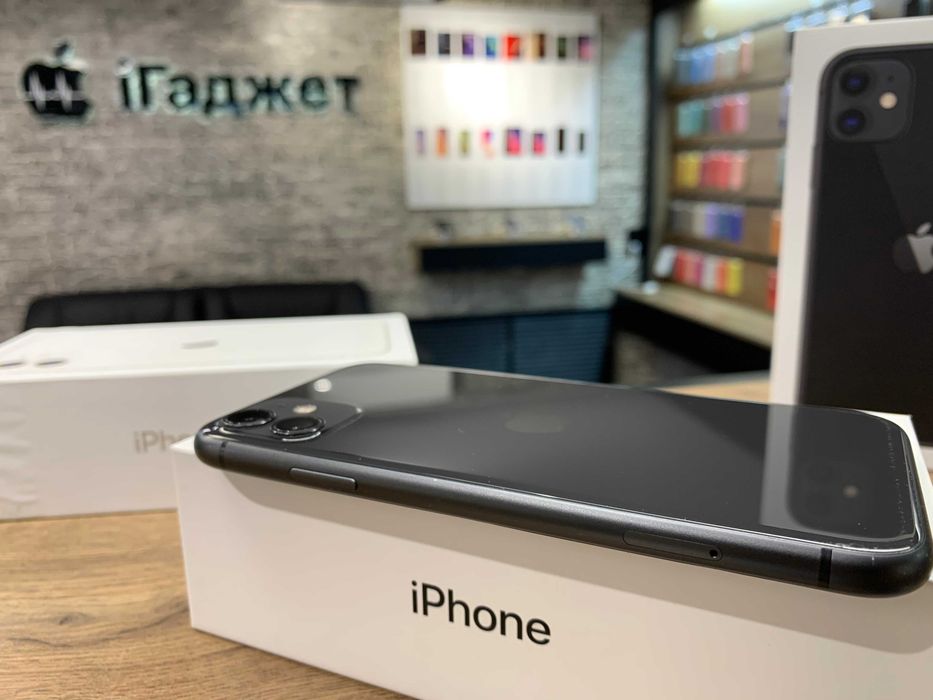 iPhone 11 128GB (Black) Neverlock. Кредит. Гарантія.