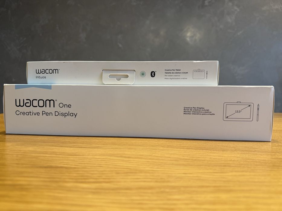 Графічний планшет Wacom Intuos M Bluetooth, Wacom One 14